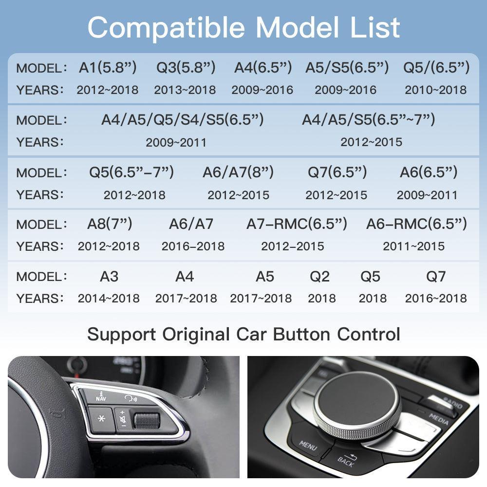 Carlikeit AD1 Audi Wireless CarPlay&Android Auto - Carlikeit