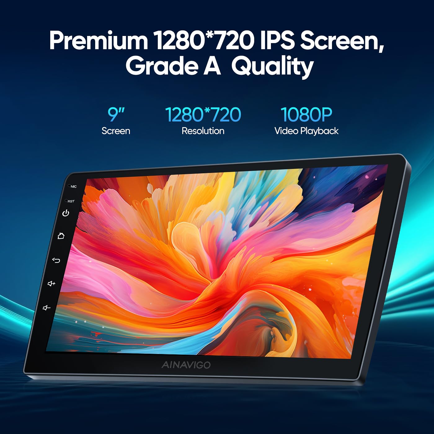 Carlikeit FC1 Car Stereo Wireless CarPlay For Toyota Camry