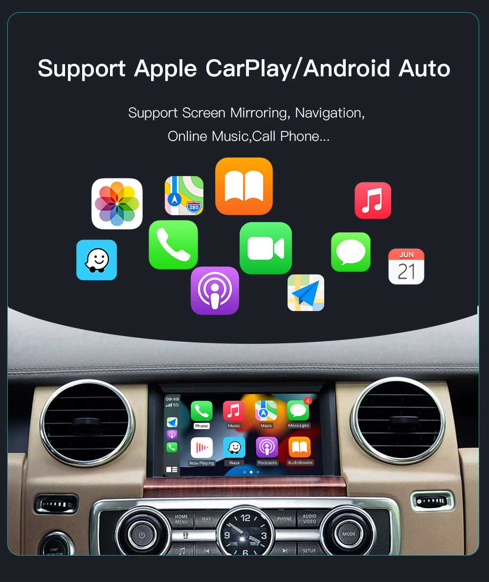 The Carlikeit JR1 Carplay for every Jaguar Land Rover owner