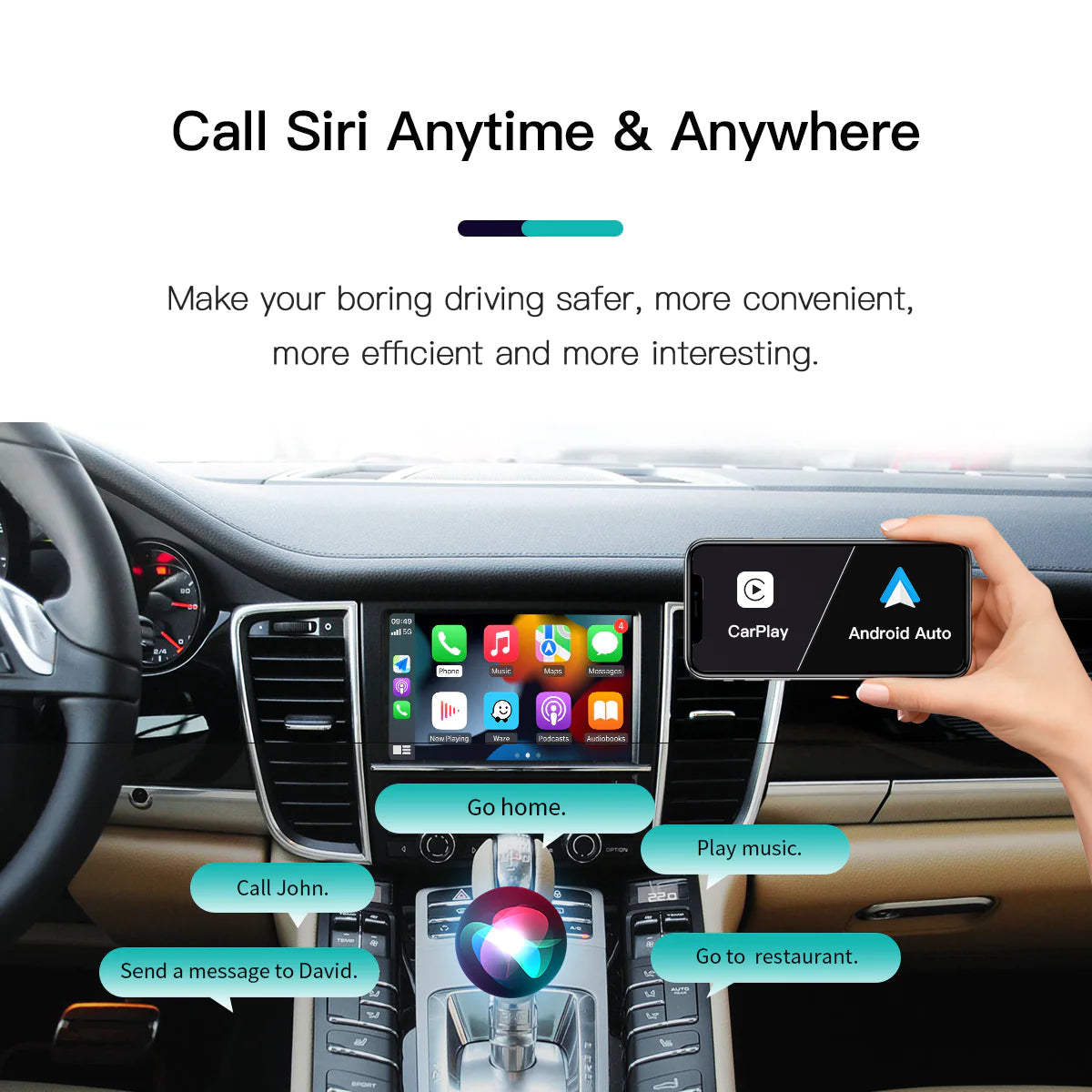 the Carlikeit PO1 Upgrade Your Porsche to Wireless CarPlay
