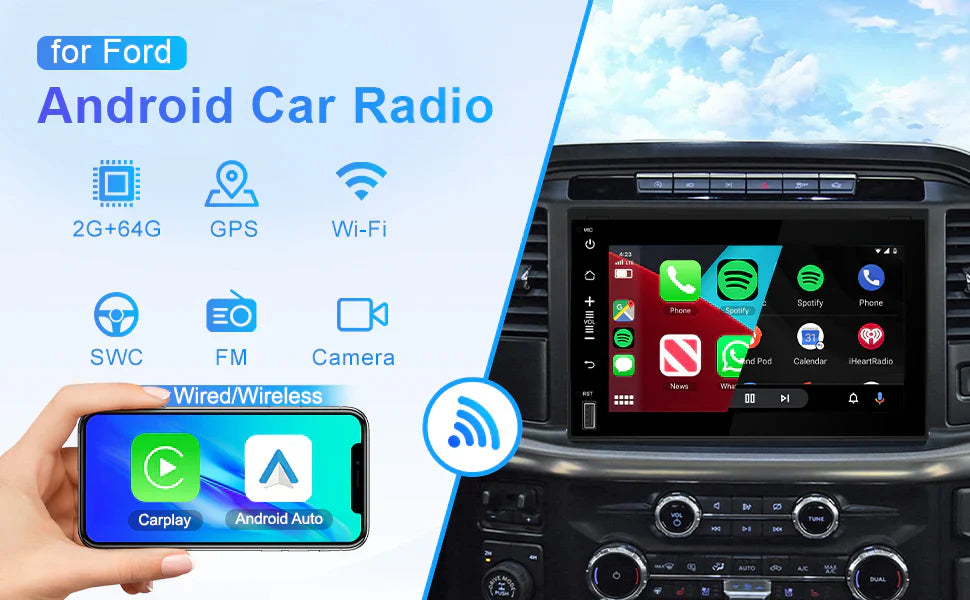Upgrade Your Ford with the Carlikeit FD1 Wireless CarPlay: A Modern Touch for Older Models