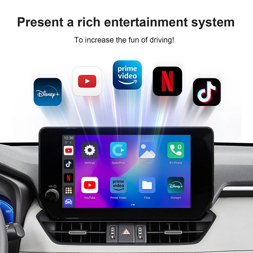 Carlikeit OB6 Wireless Carplay Android Auto Adapter Box