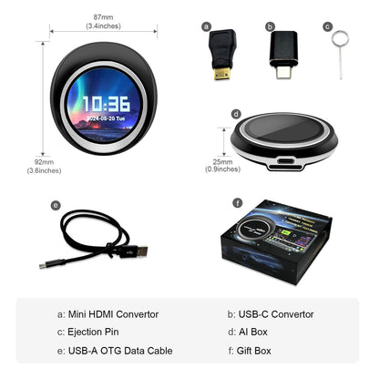 Carlikeit OB5 Wireless Carplay Android Auto Adapter Box