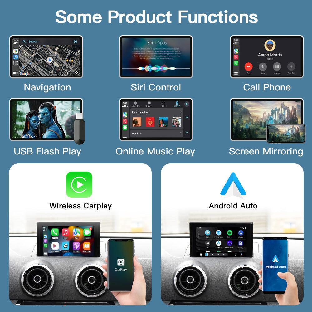 Carlikeit AD1 Audi Wireless CarPlay&amp;Android Auto - Carlikeit