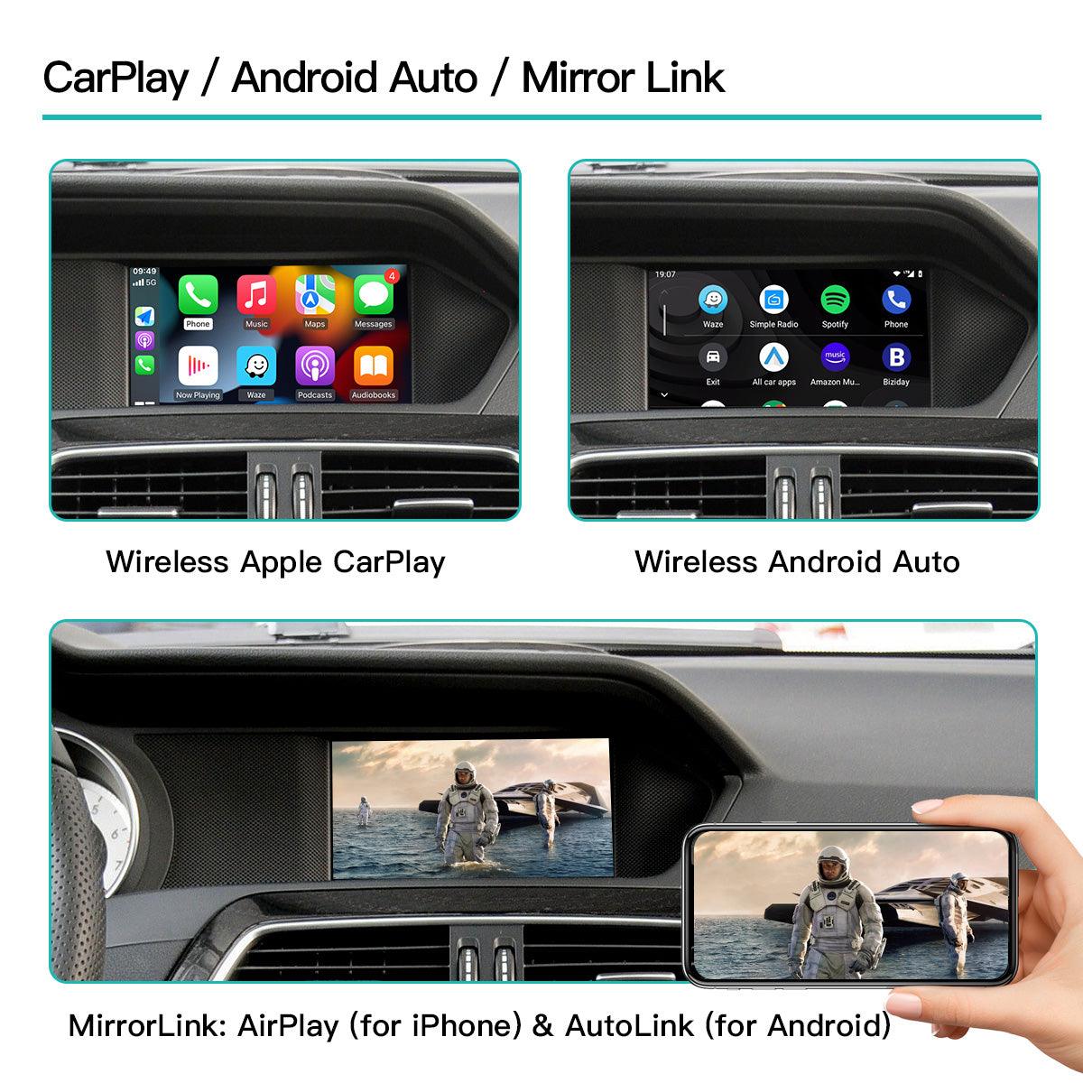 Carlikeit BZ2 Mercedes NTG4.0-5.5 Wireless CarPlay Android Auto - Carlikeit