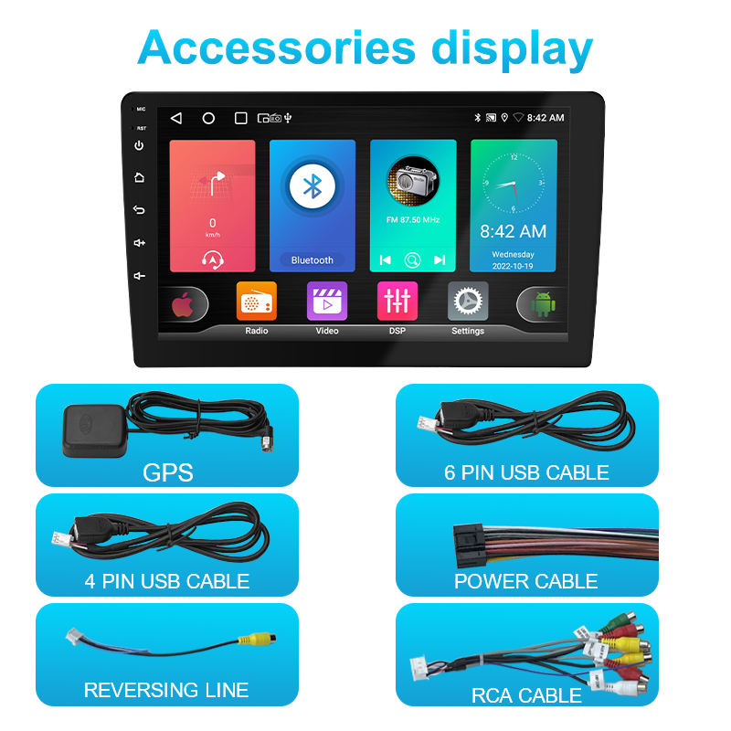 Carlikeit DDTS1 Carplay Screen Android Radio