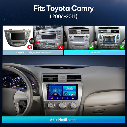 Carlikeit FC1 Car Stereo Wireless CarPlay For Toyota Camry