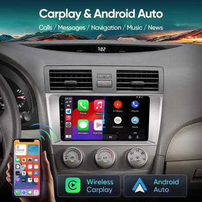 Carlikeit FC1 Car Stereo Wireless CarPlay For Toyota Camry