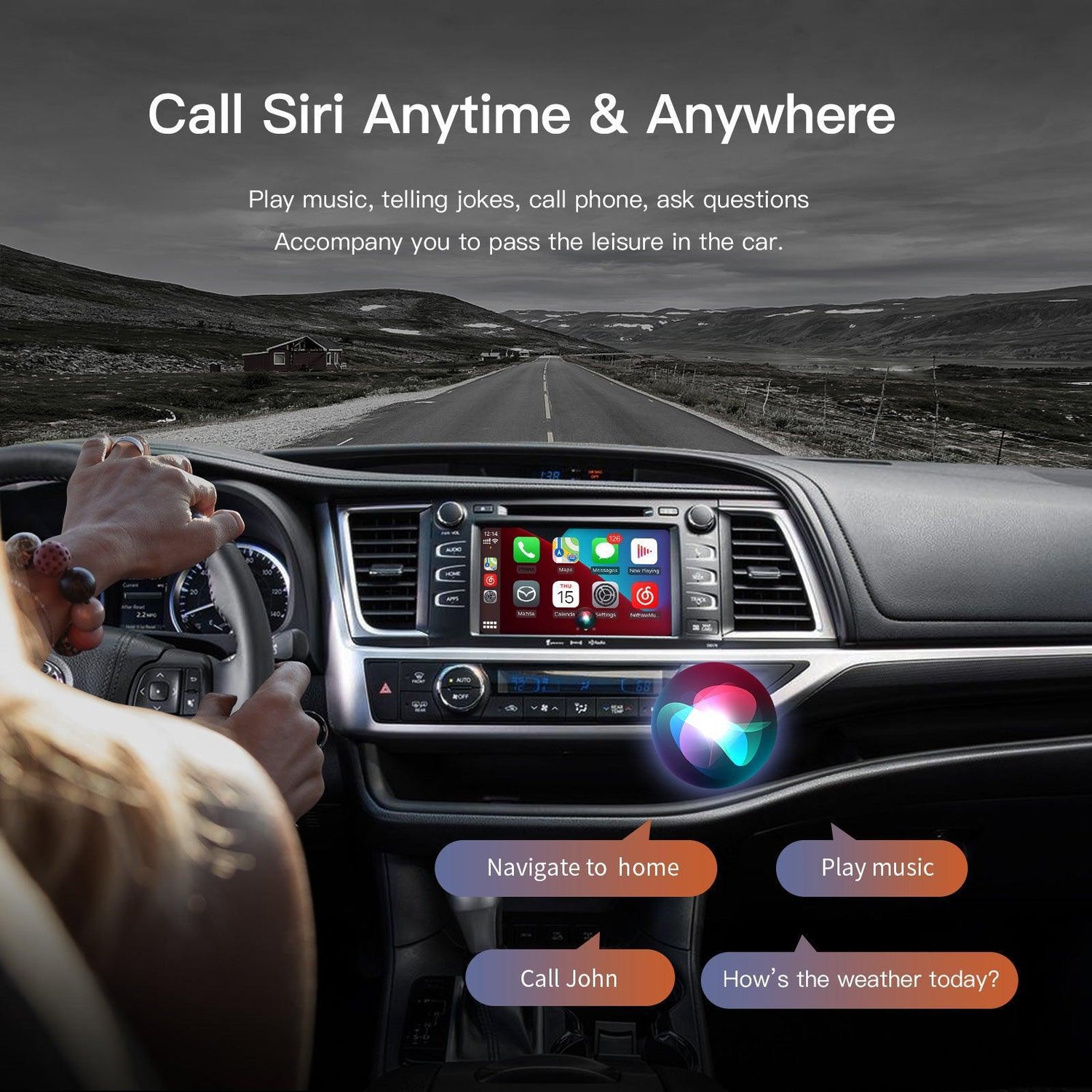 Carlikeit FT1 Toyota Wireless Carplay Android Auto Adapter - Carlikeit